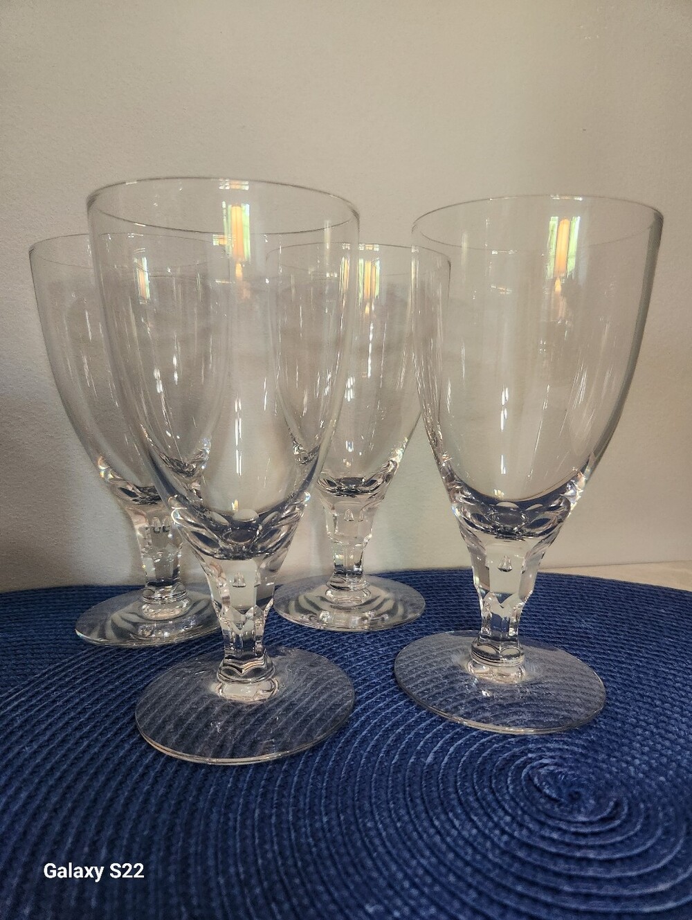 Clear Crystal-Style Wine Glasses - Set of 4 Carinas By Orrefors